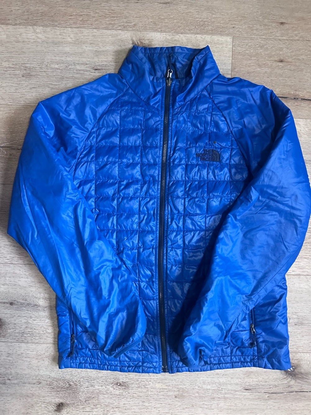 The North Face Blue Quilted Lightweight Puffer Jacket